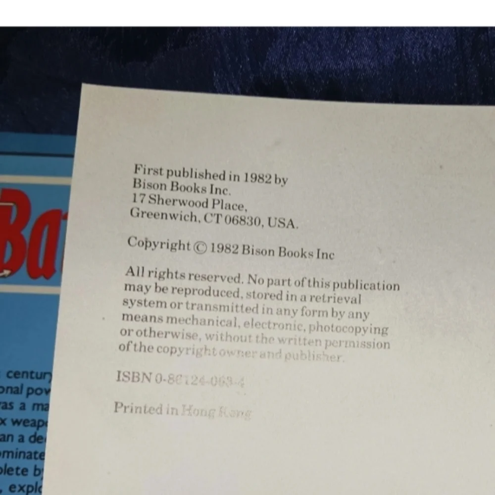 Set of 2, Battleships and Aircraft Carriers from Bison Books 1982 - Picture 8 of 9